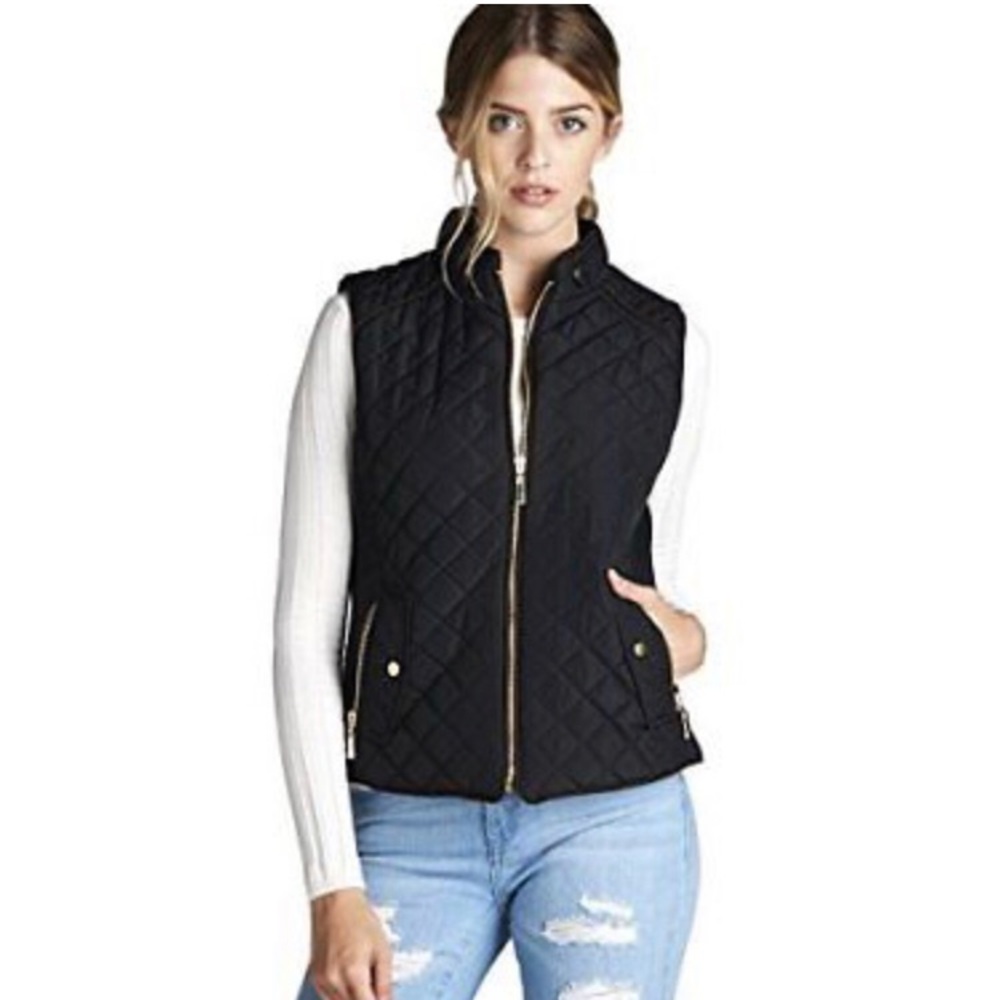 Active Usa Quilted Padding Vest - image 1